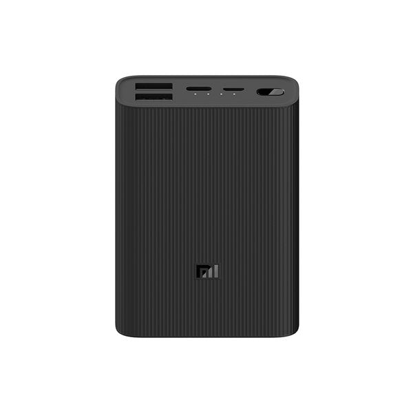 Mi 3 10,000 mAh Mini Ultra Compact Fast Charging Powerbank – Black