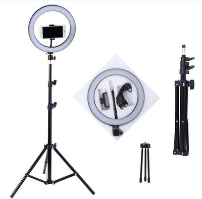 26 CM Professional LED Ring Light With 7 FT Tripod Stand