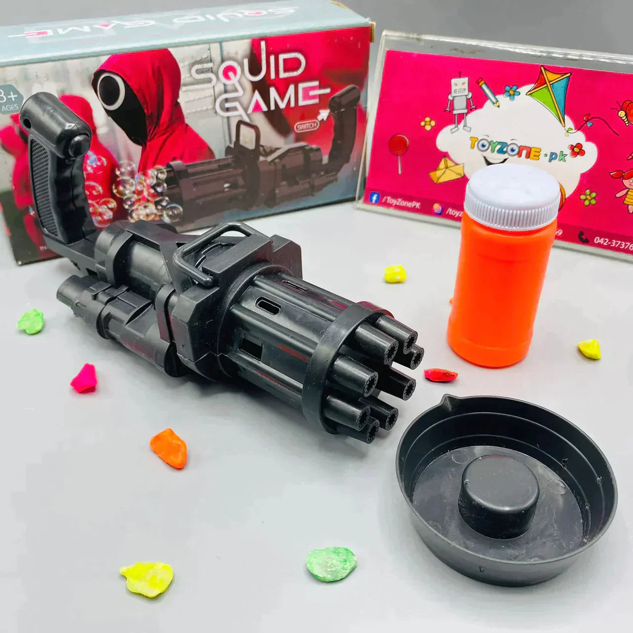 AUTOMATIC WATER BUBBLE GUN - TZP1